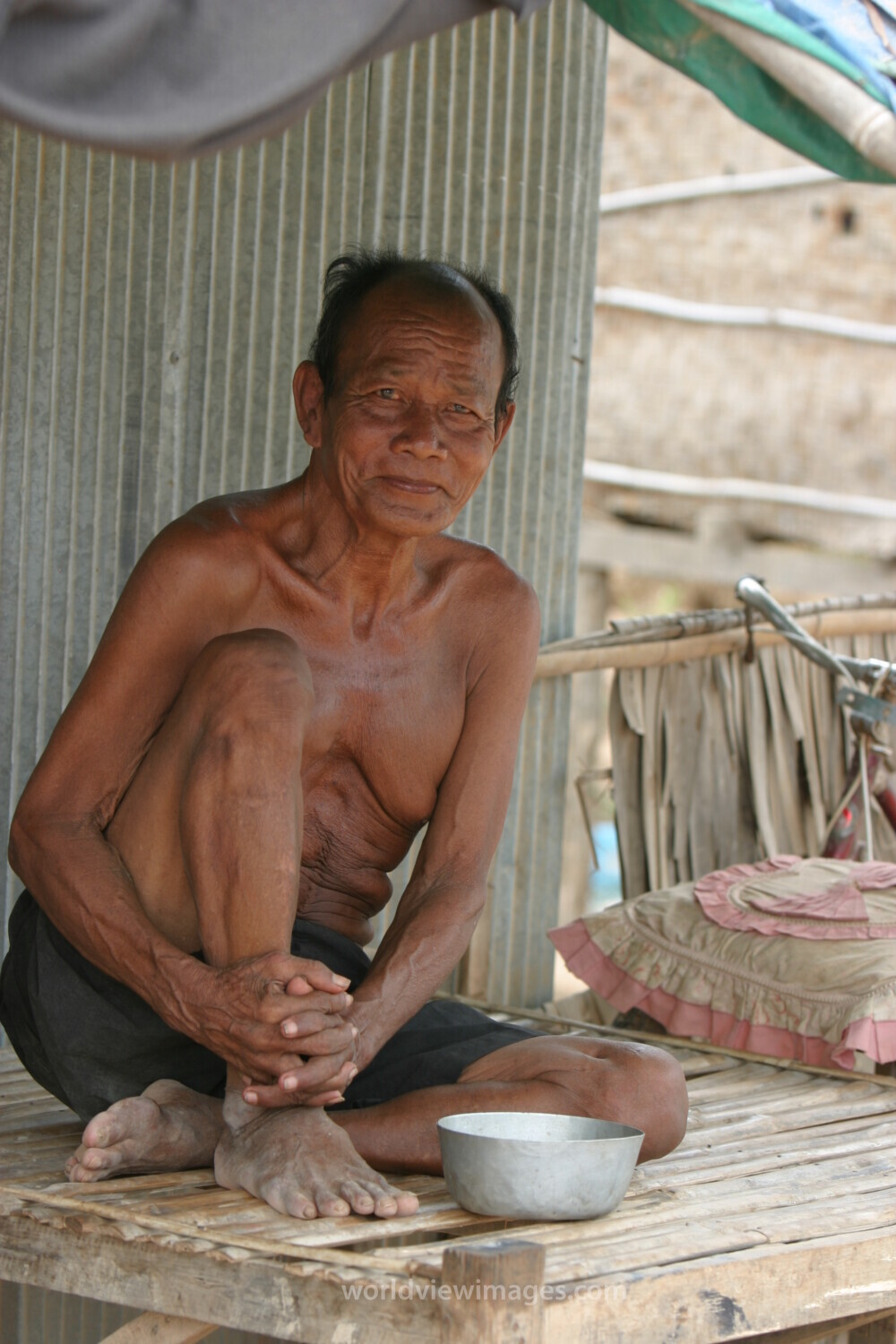 Man in Cambodia