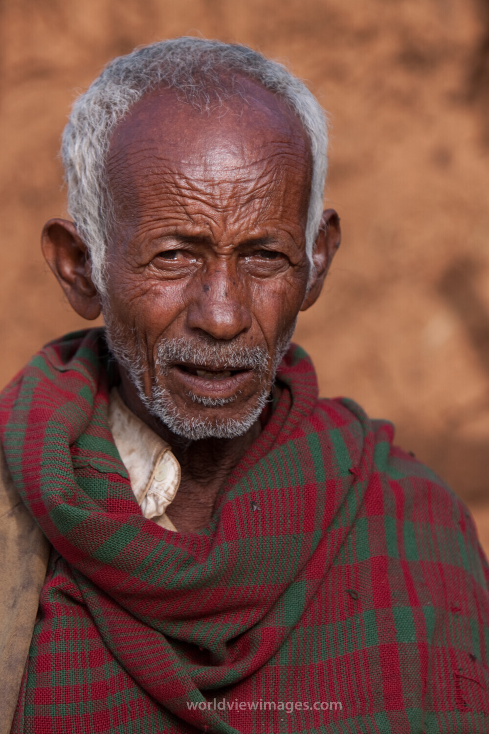 Elderly Man in Ethiopia