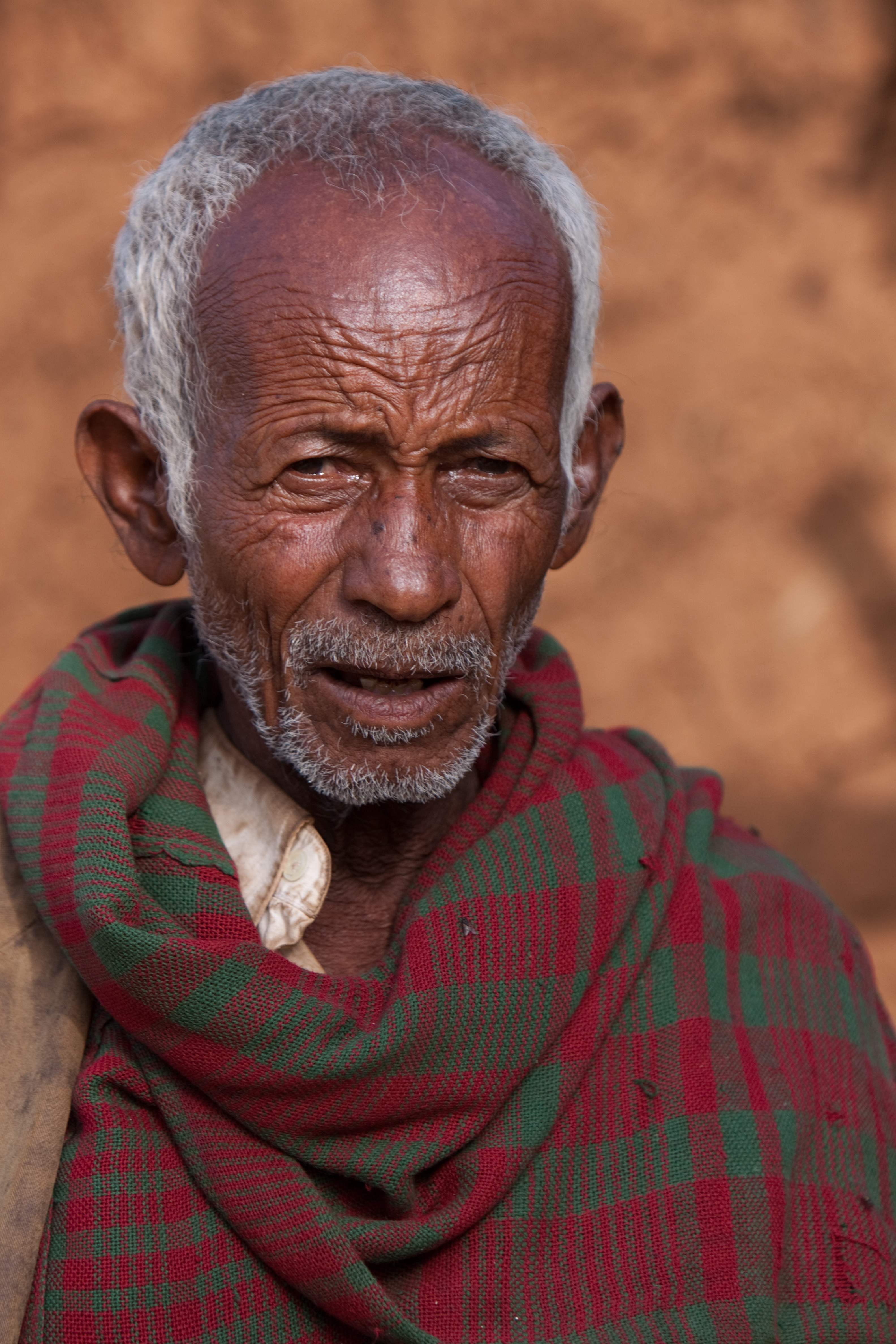 Elderly Man in Ethiopia