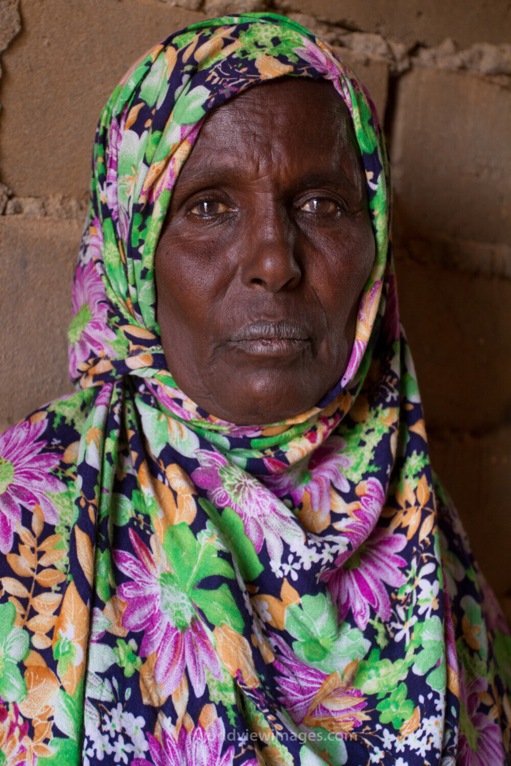 Elderly Woman in Somalia
