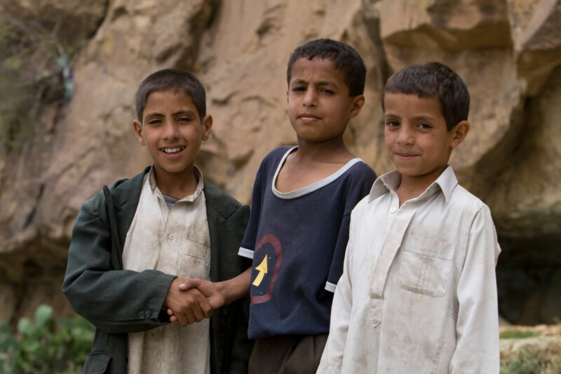 Boys in Yemen — Boys of the country of Yemen — Yemen, child, children, boy, boys