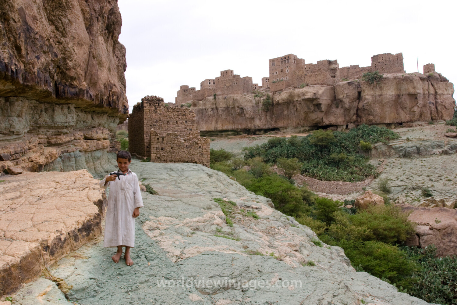 Abandoned Village in Yemen