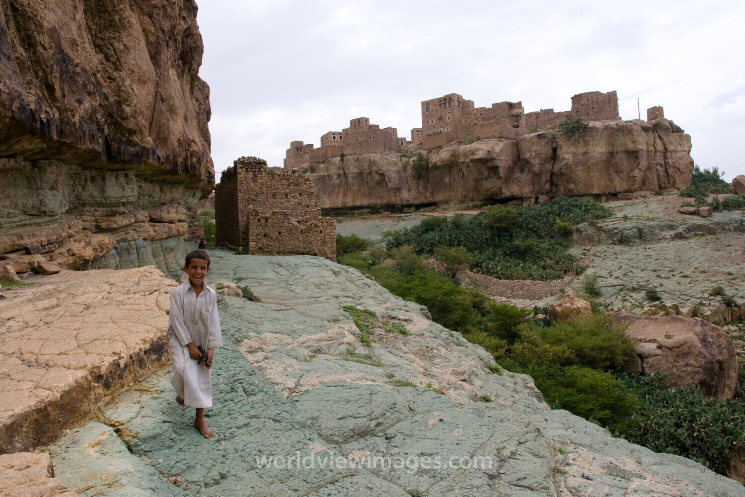 Abandoned Village in Yemen