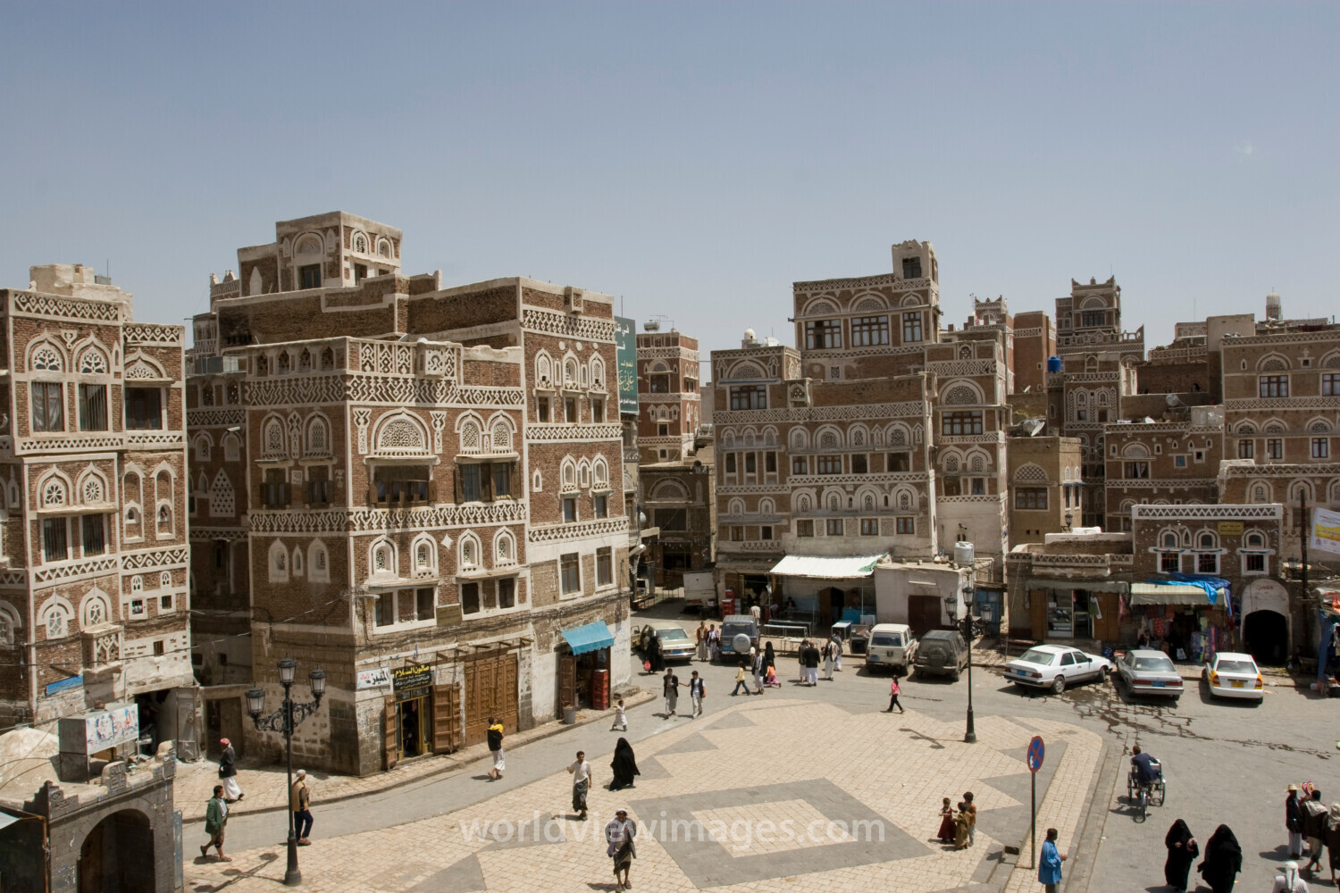 Old City of Sana in Yemen