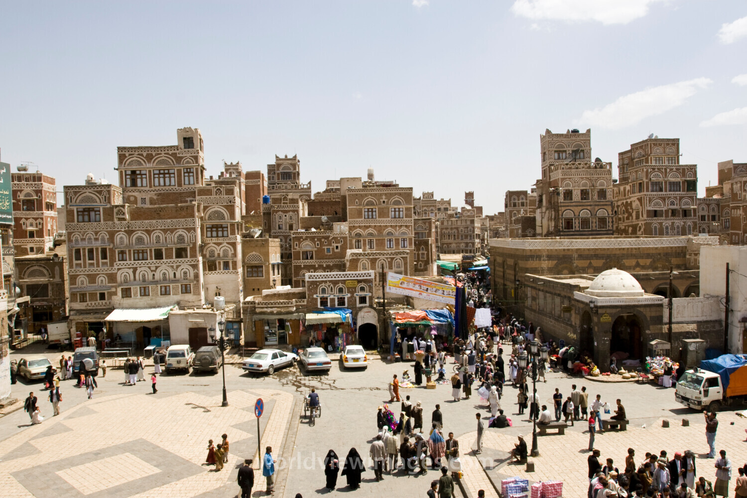 Old City of Sana in Yemen