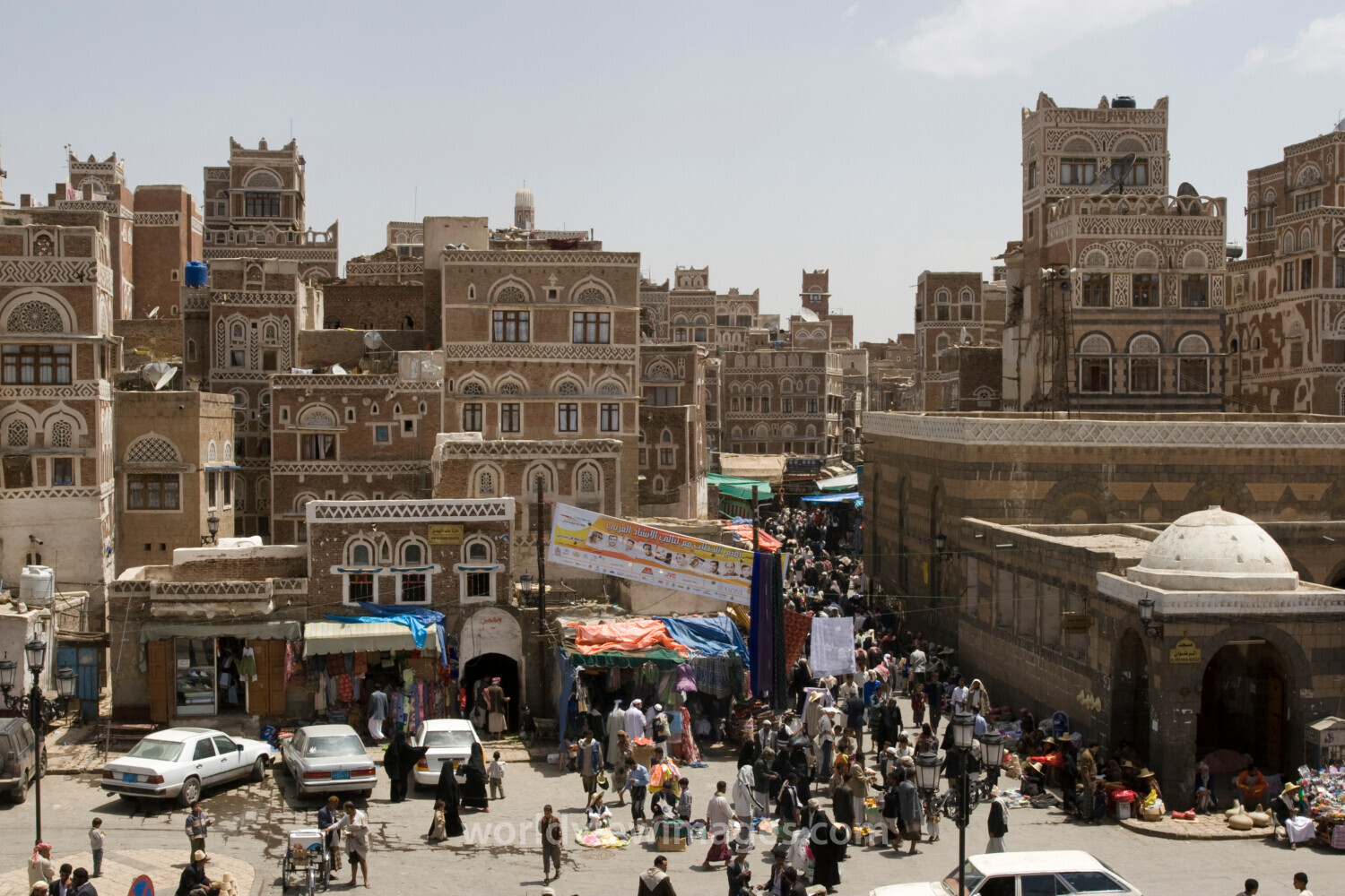Old City of Sana in Yemen