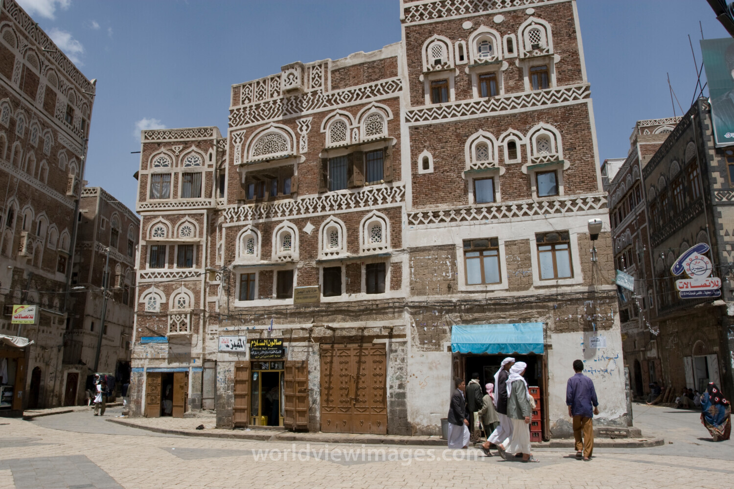 Old City of Sana in Yemen