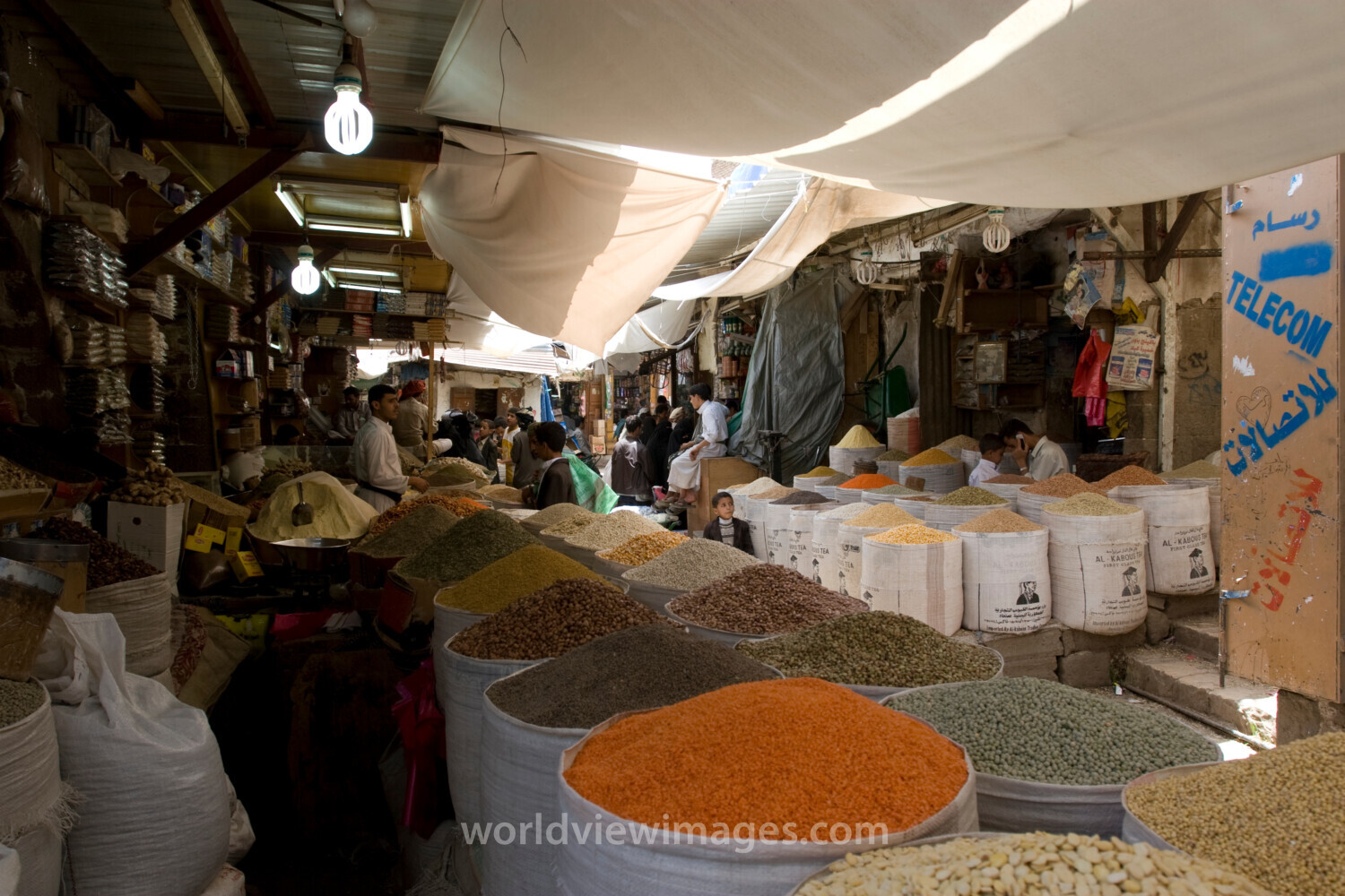 Market in Yemen
