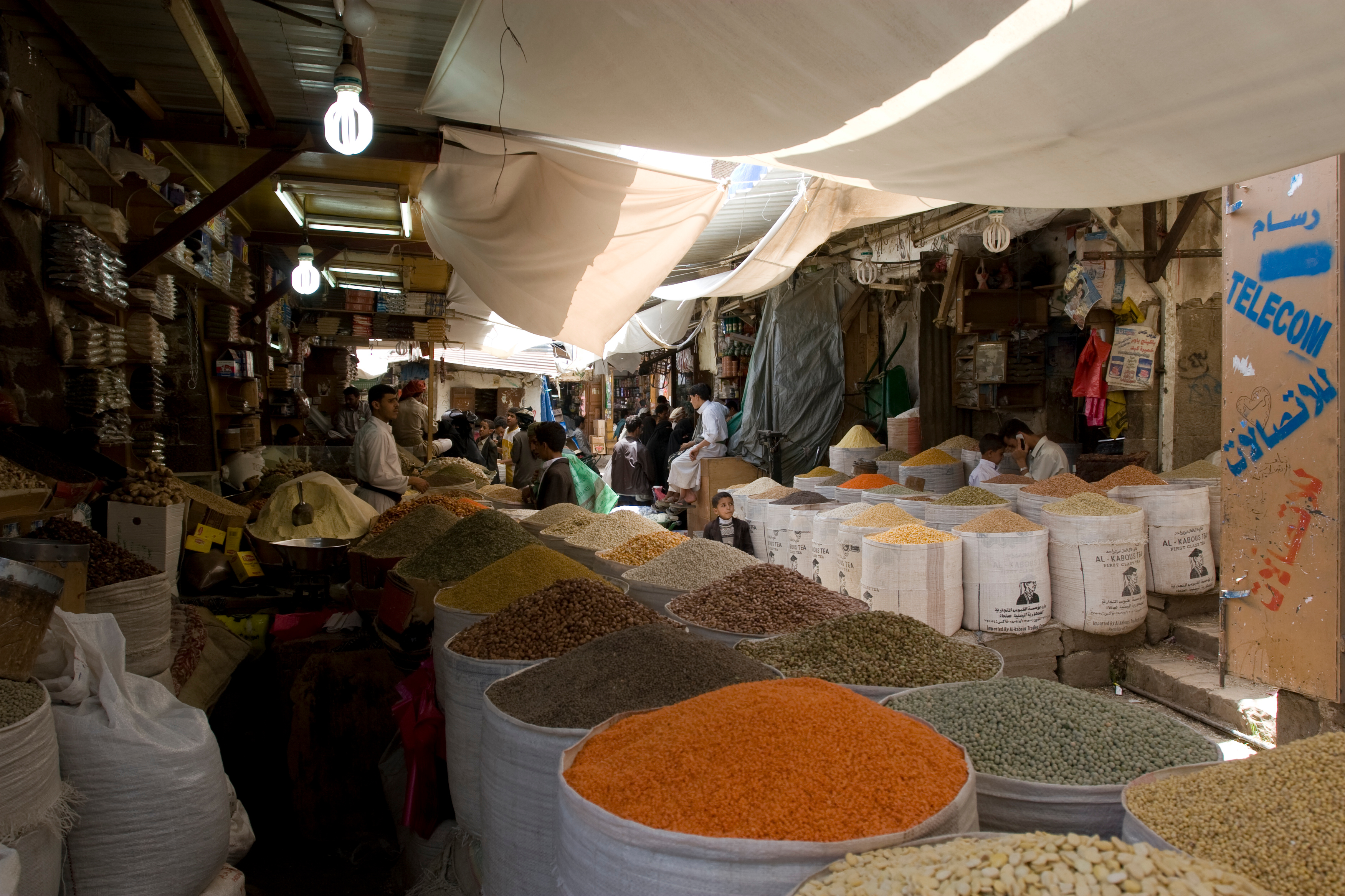 Market in Yemen