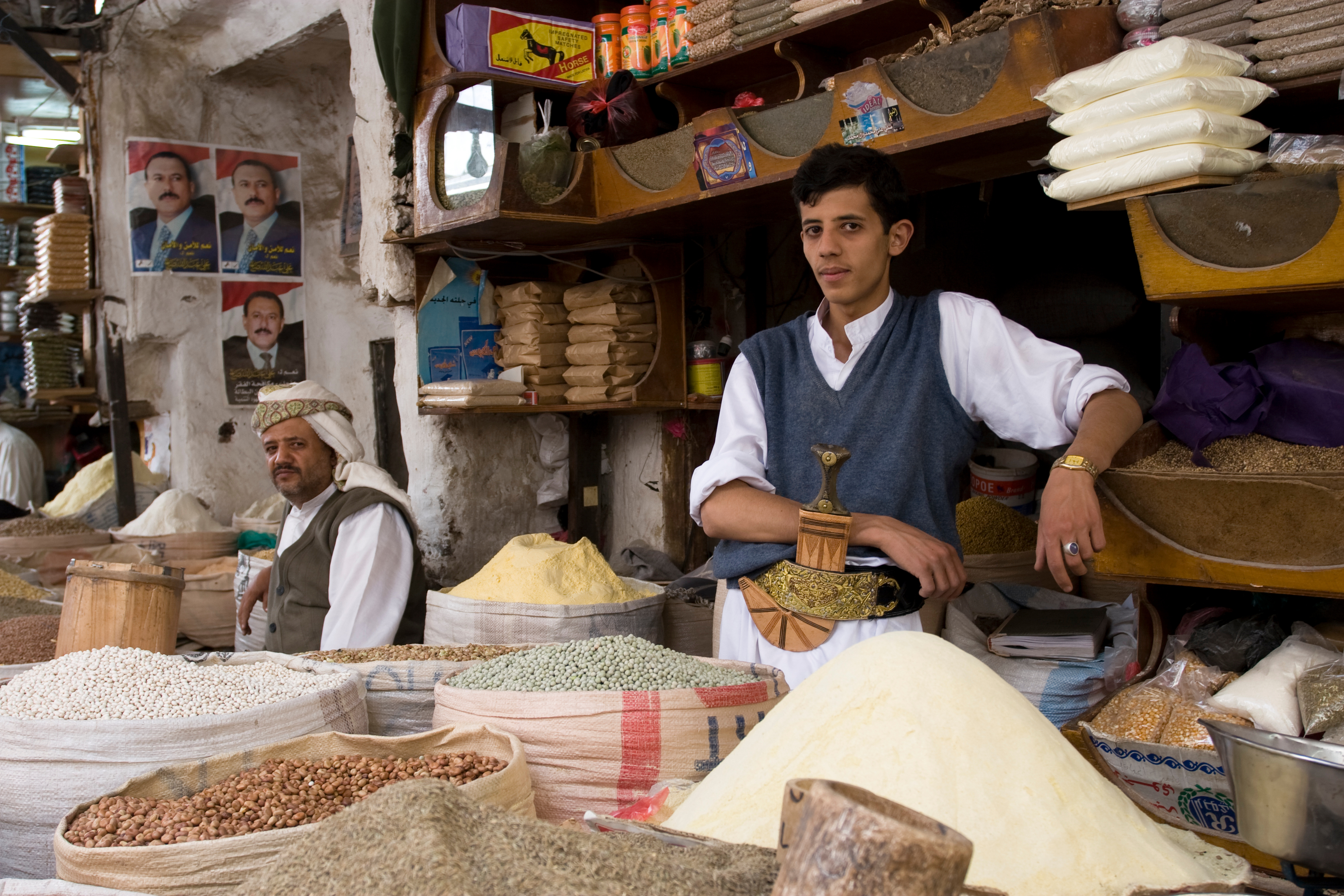 Market in Yemen