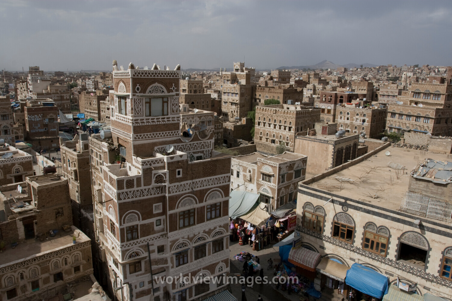 Old City of Sana in Yemen