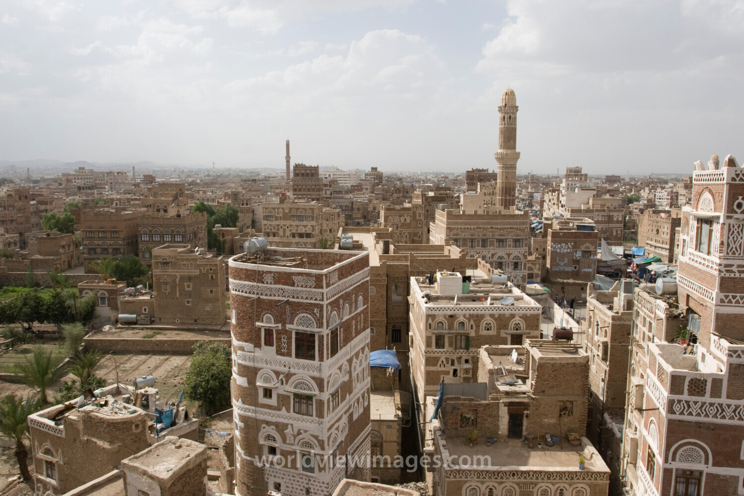 Old City of Sana in Yemen
