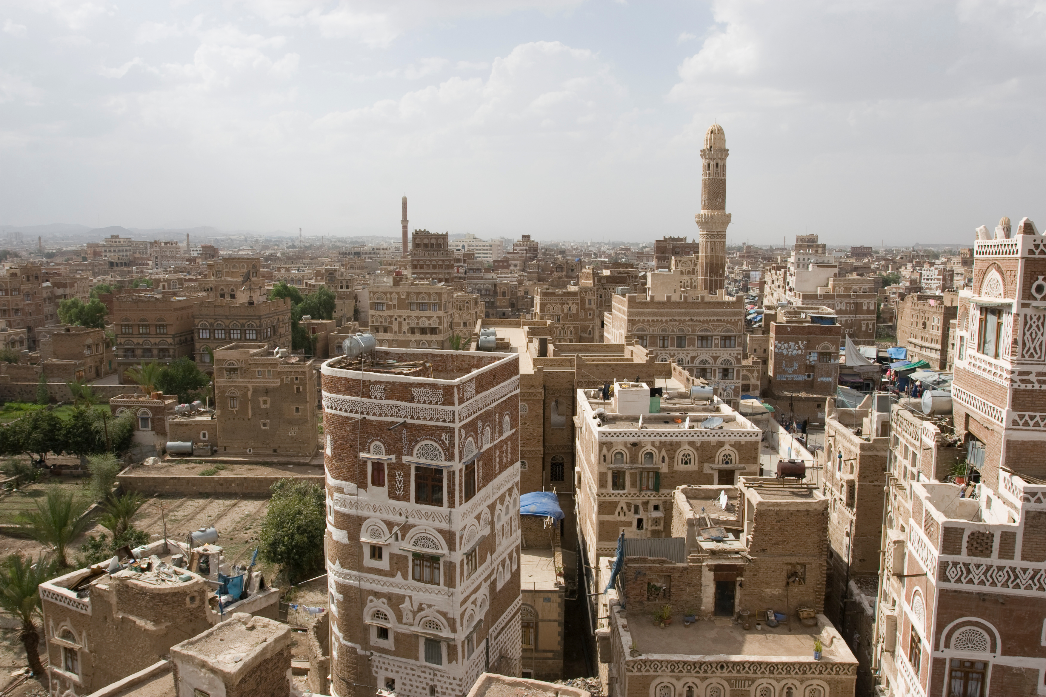 Old City of Sana in Yemen