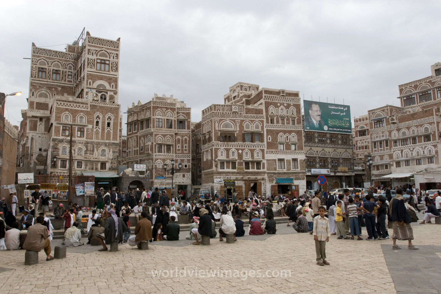 Old City of Sana in Yemen
