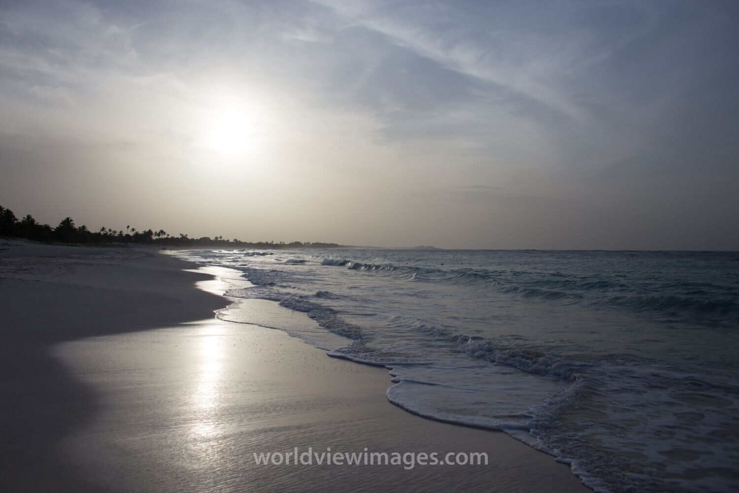 Sunset in the Dominican Republic