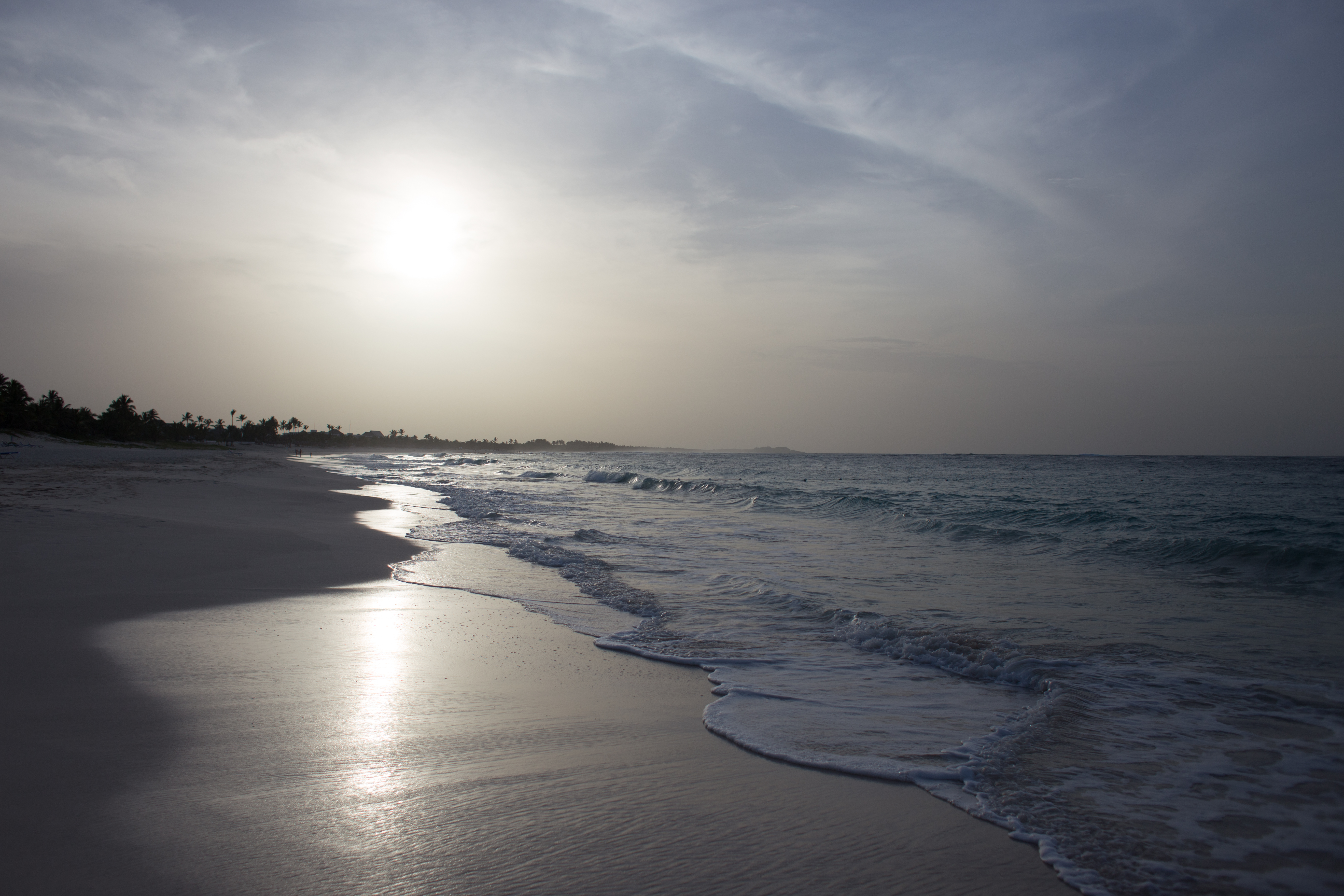 Sunset in the Dominican Republic