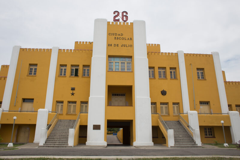 Photo: School and Museum — Cuba