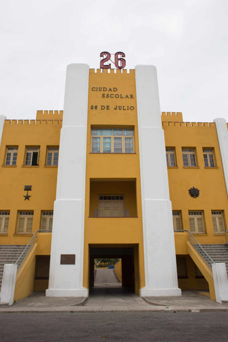 Photo: School and Museum — Cuba