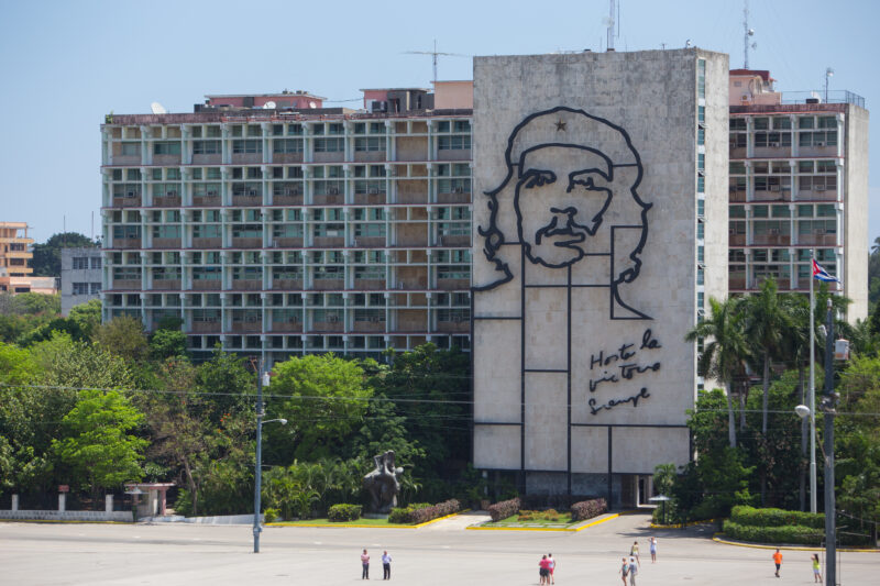 Ministry of the Interior — Government Building in Havana, Cuba — Cuba, Havana, Government Building