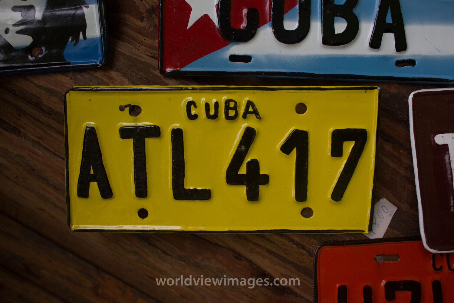 License Plates in Cuba
