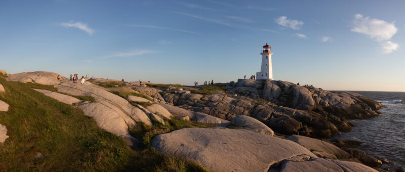 Peggy’s Cove — The Lighthouse at Scenic Peggy's Cove in Nova Scotia, Canada — Canada, Peggy's Cove, Lighthouse, Scnic, Ocean