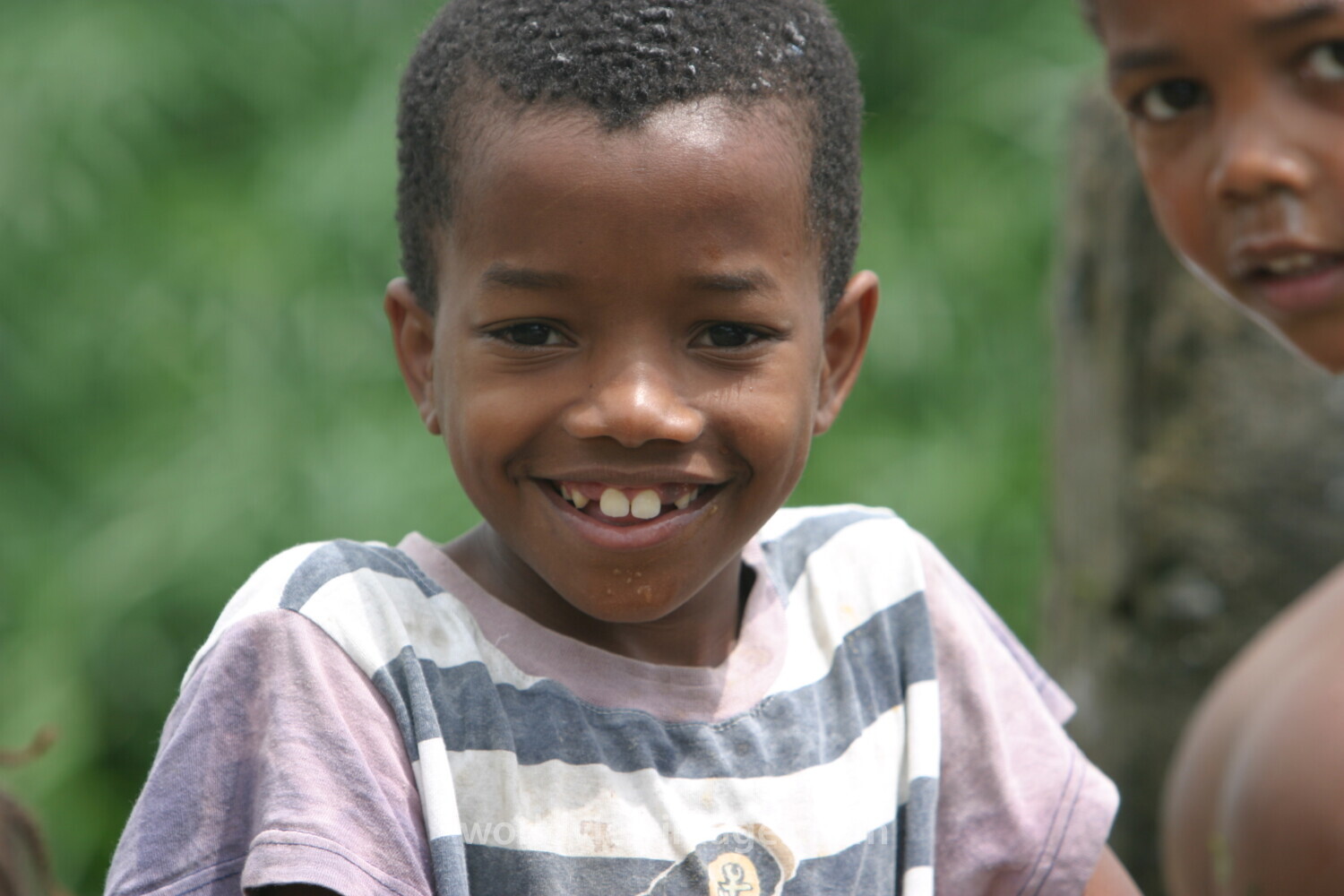 Boy in Sao Tome