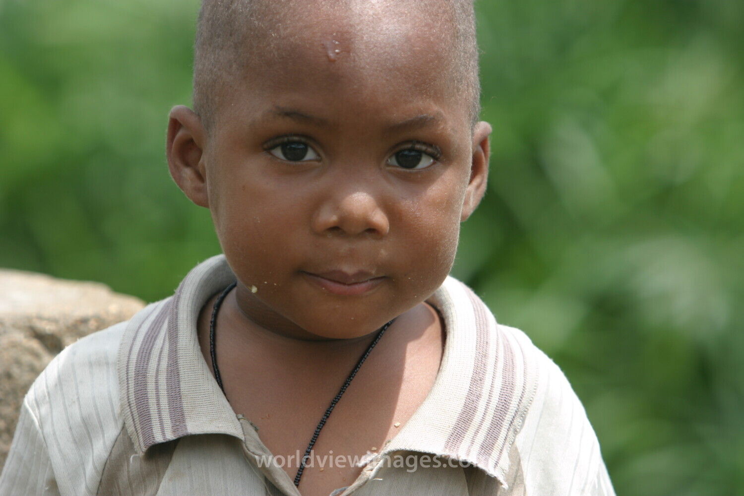 Boy in Sao Tome