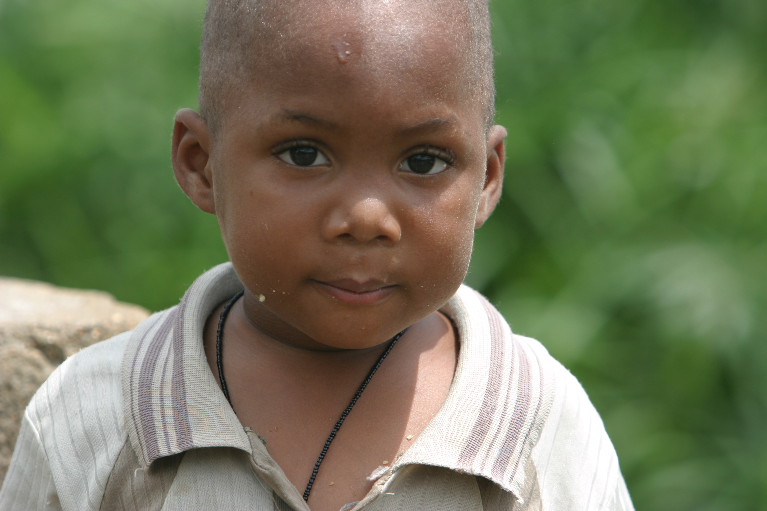 Boy in Sao Tome