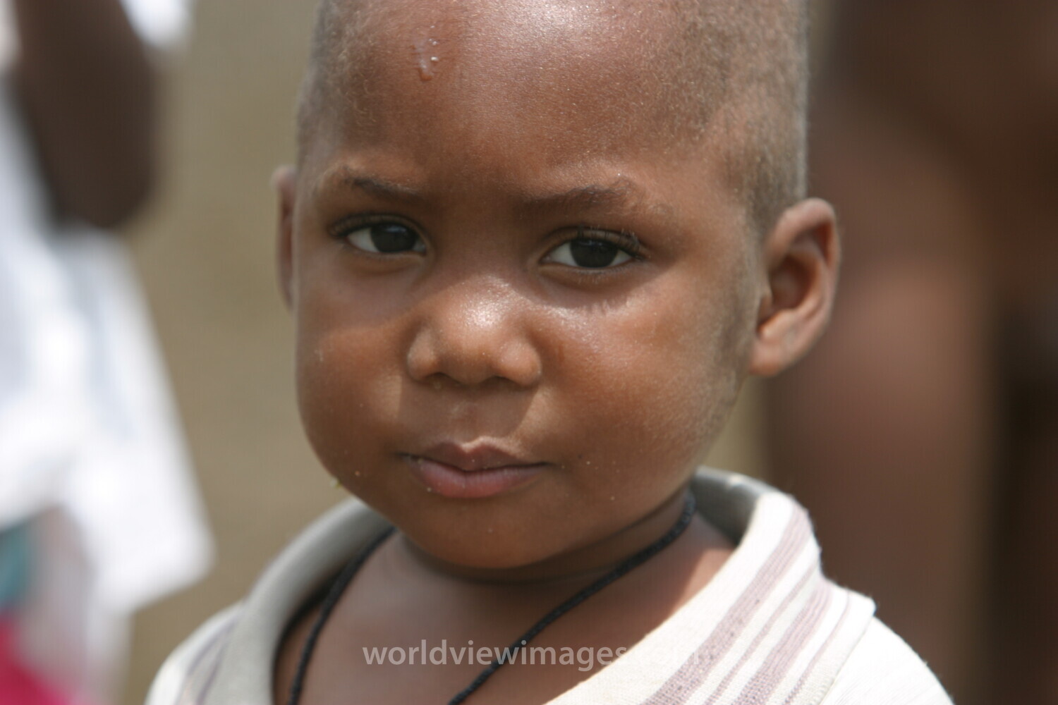 Boy in Sao Tome