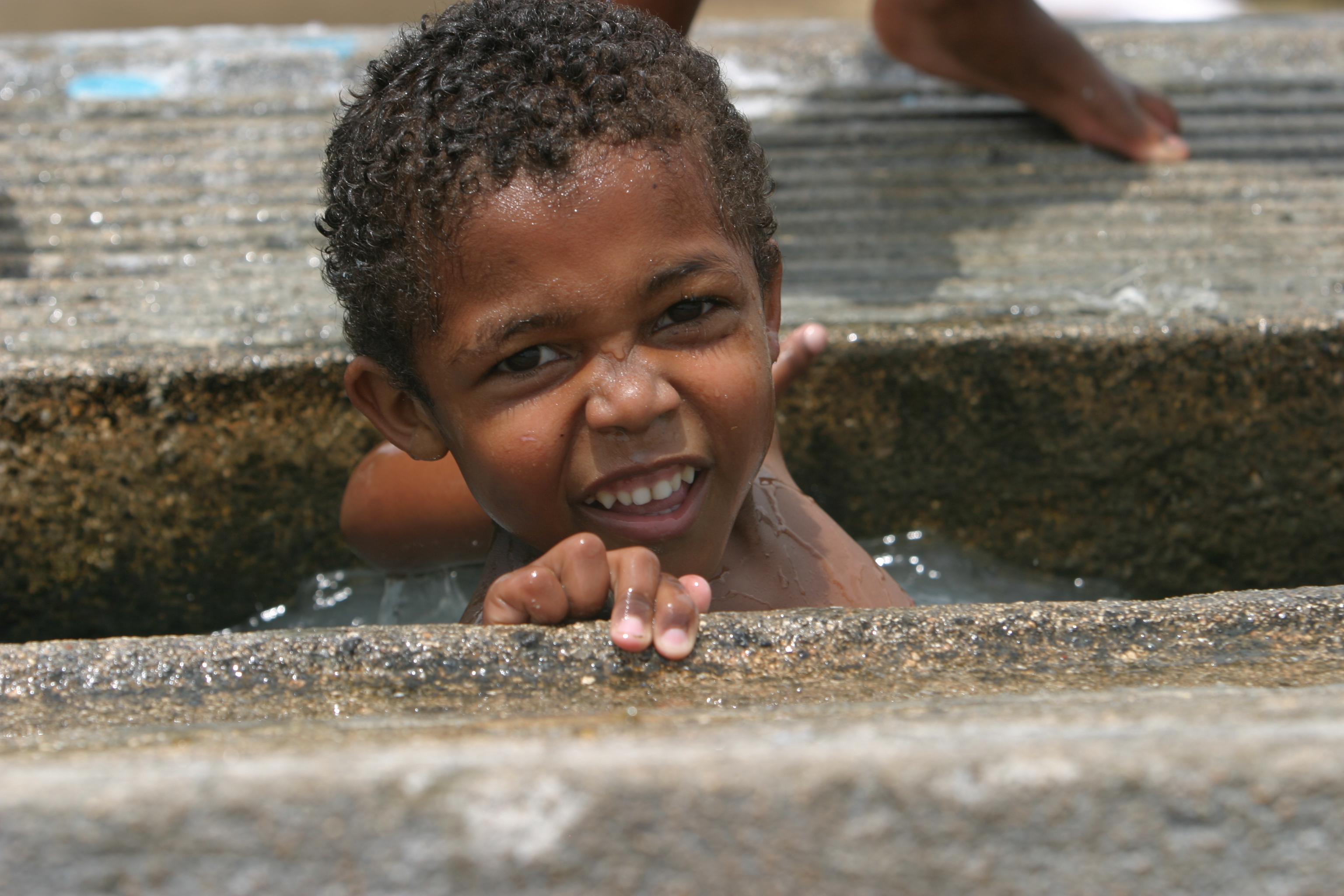 Boy in Sao Tome