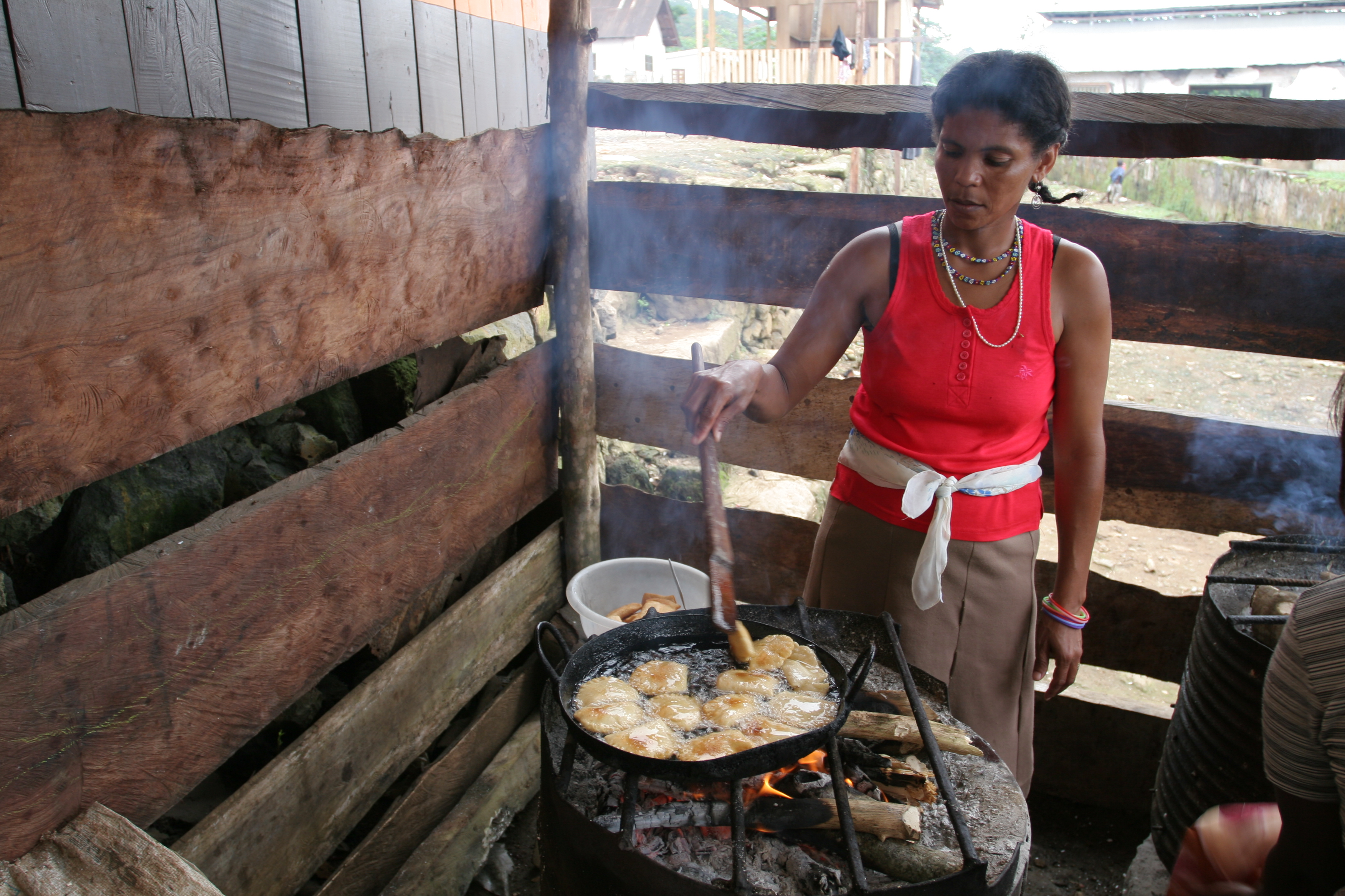 Cooking in Sao Tome