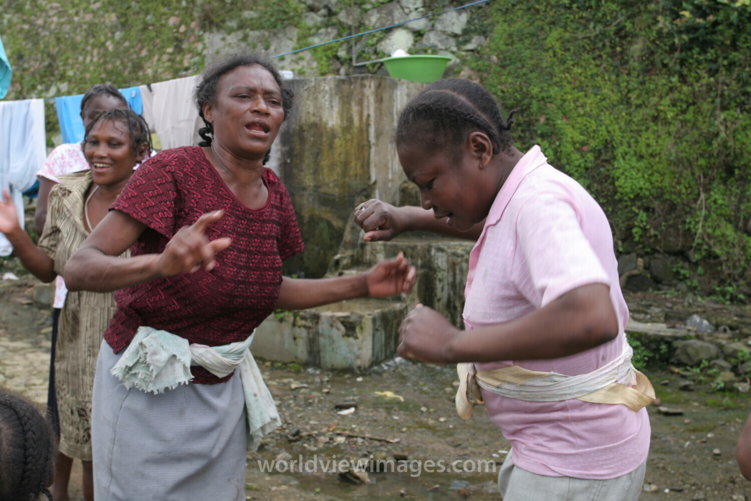 Dancing in Sao Tome