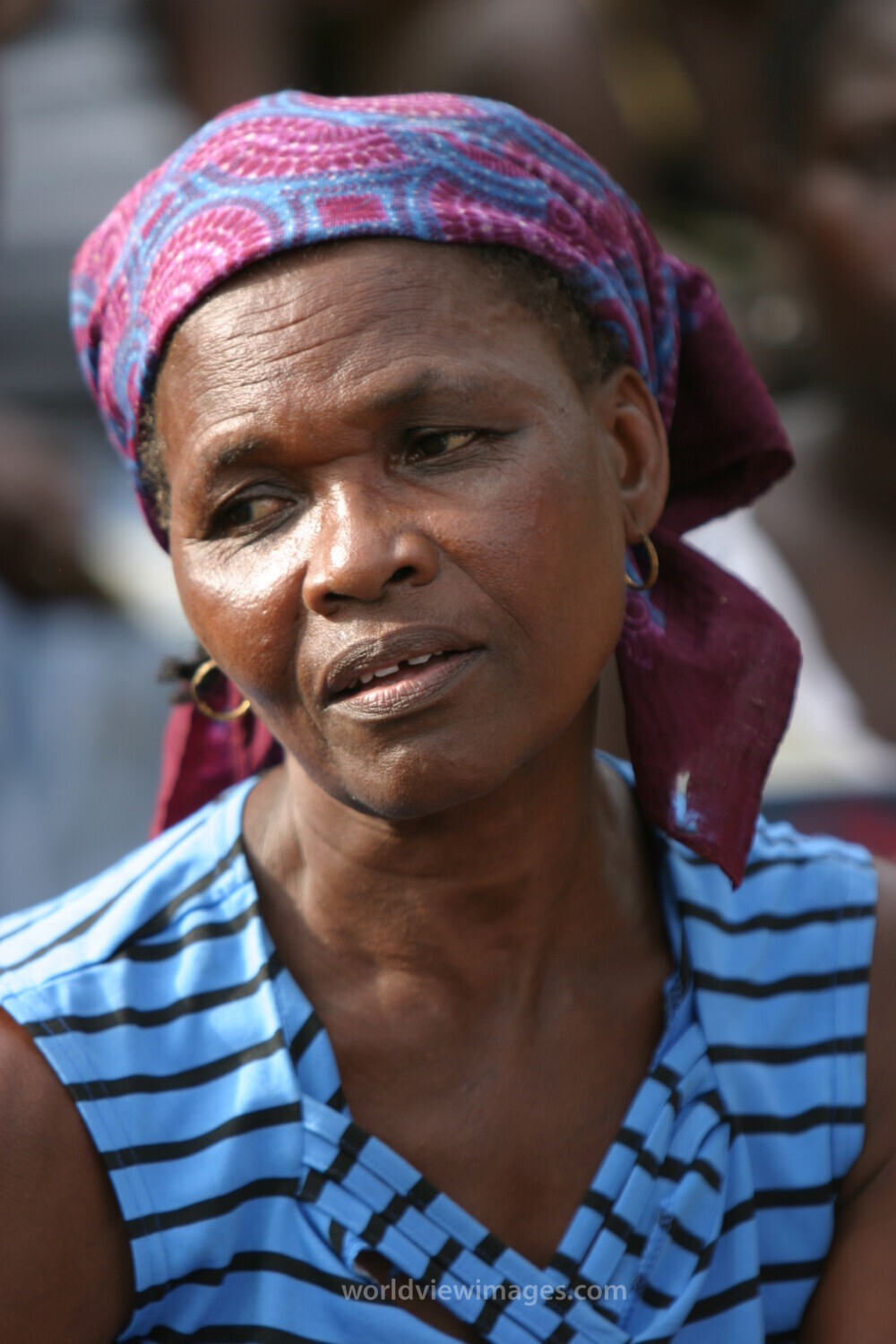 Woman in Sao Tome