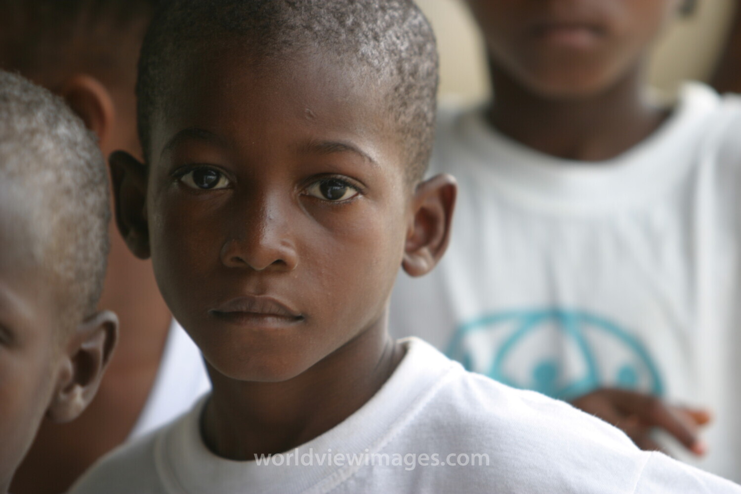 Students in Sao Tome