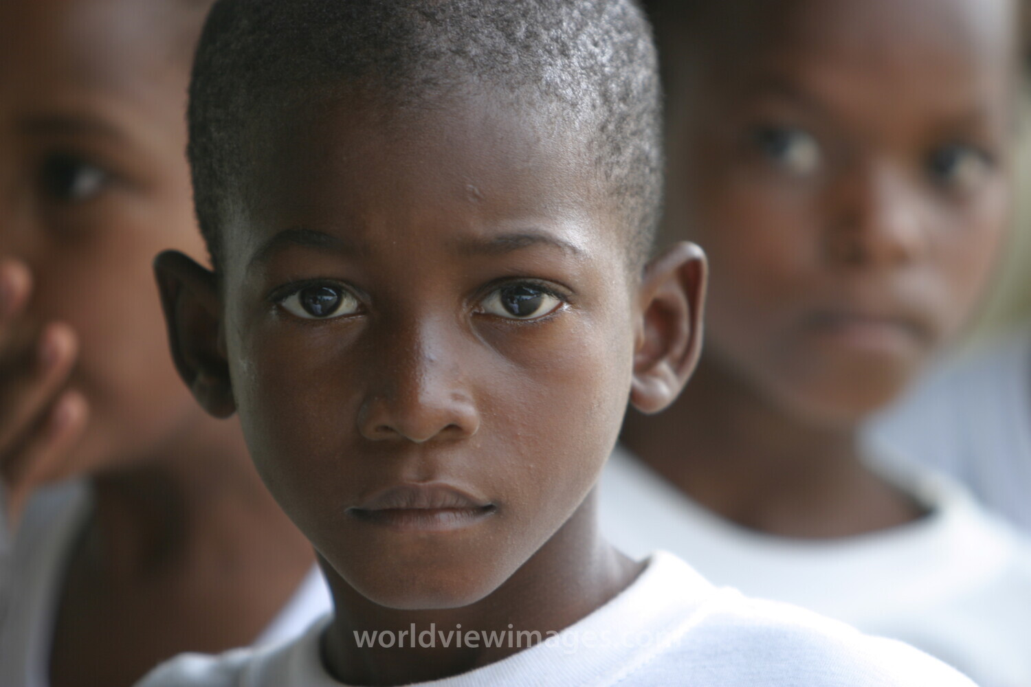 Students in Sao Tome