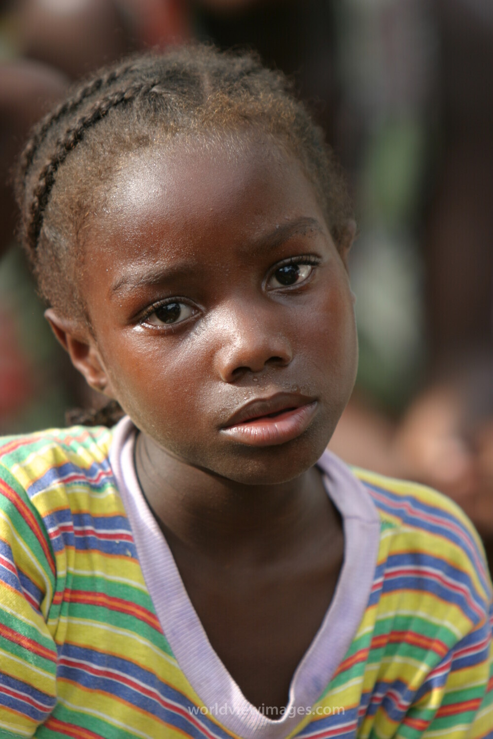 Girl in Sao Tome
