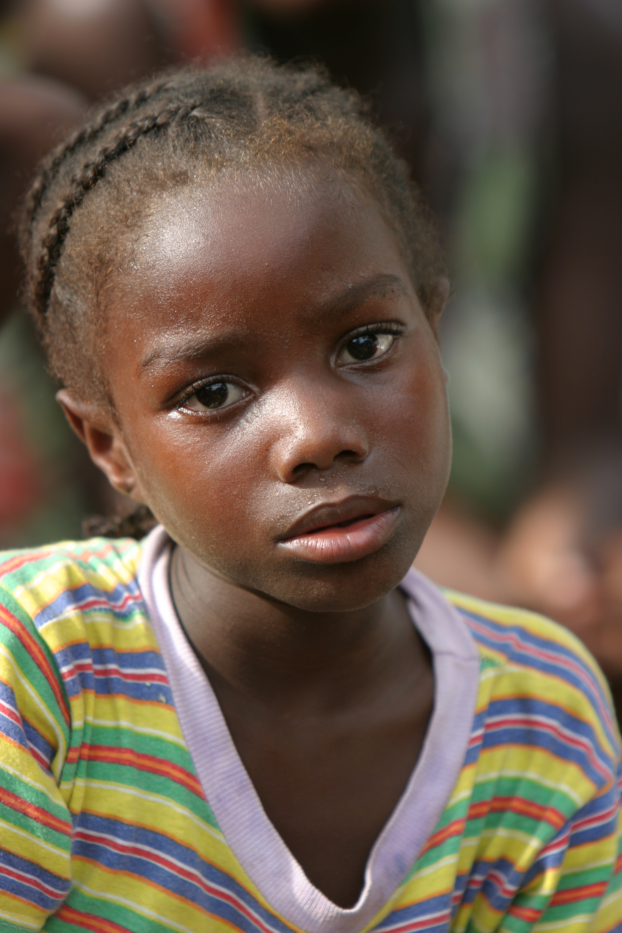 Girl in Sao Tome