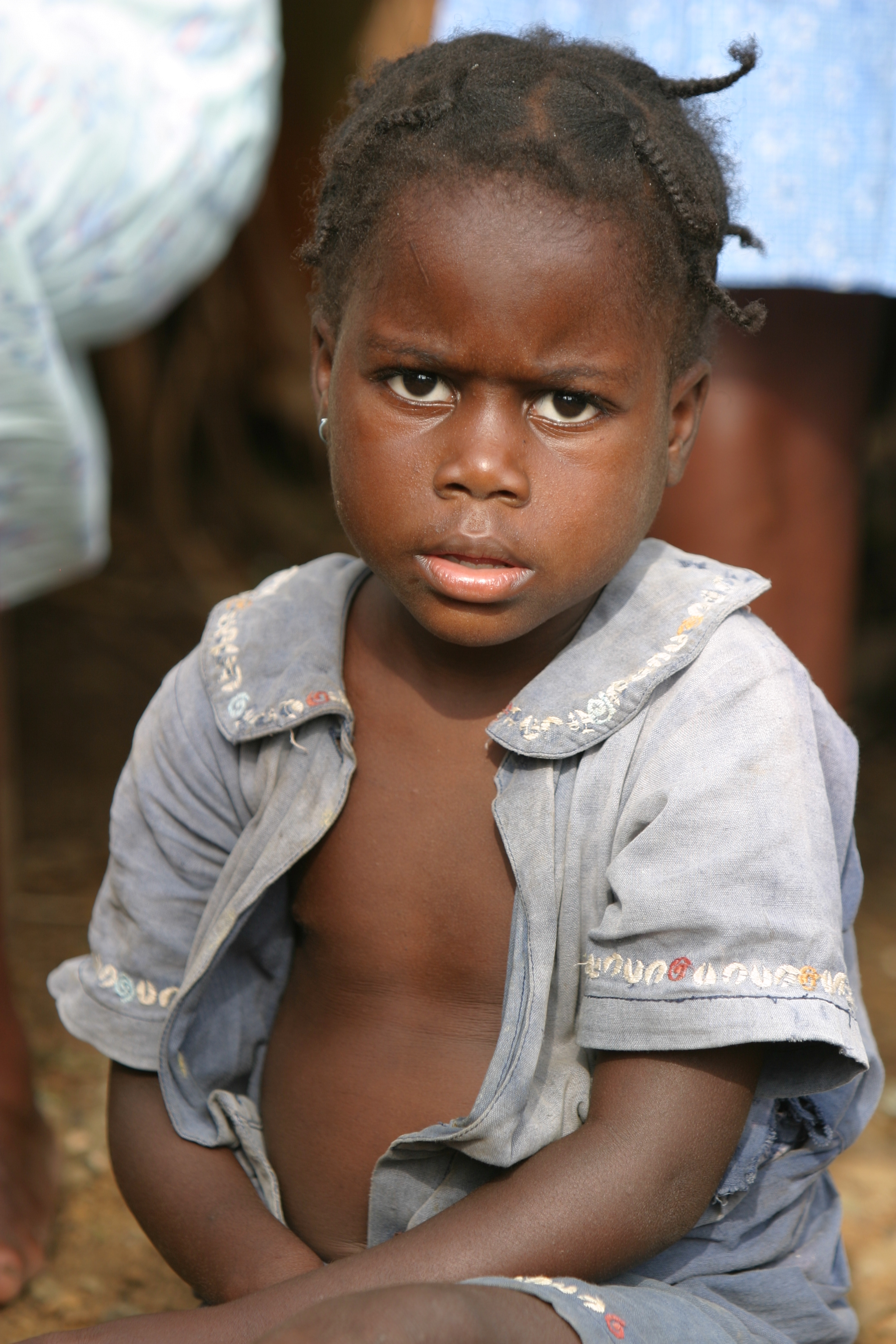Girl in Sao Tome