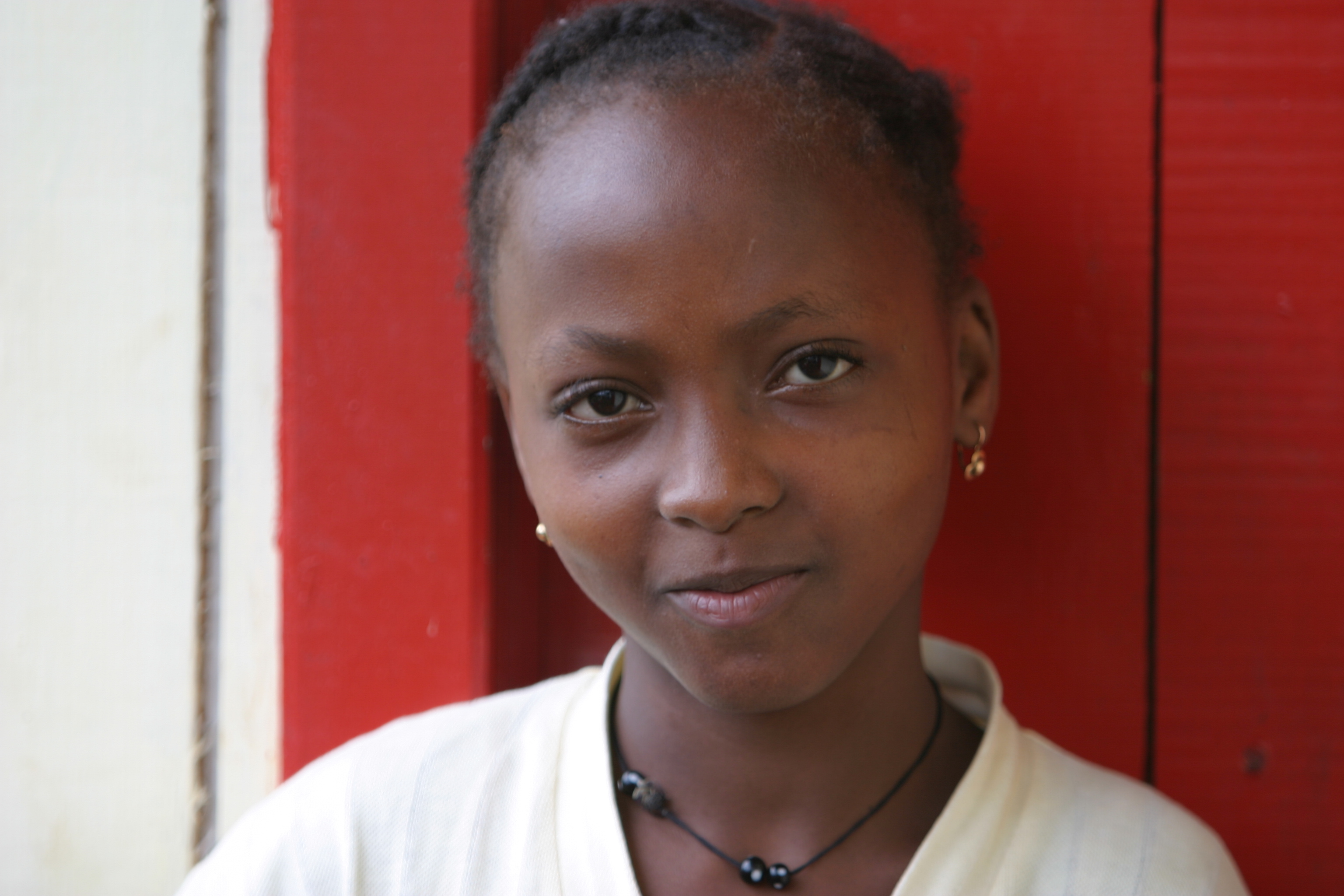 Girl in Sao Tome