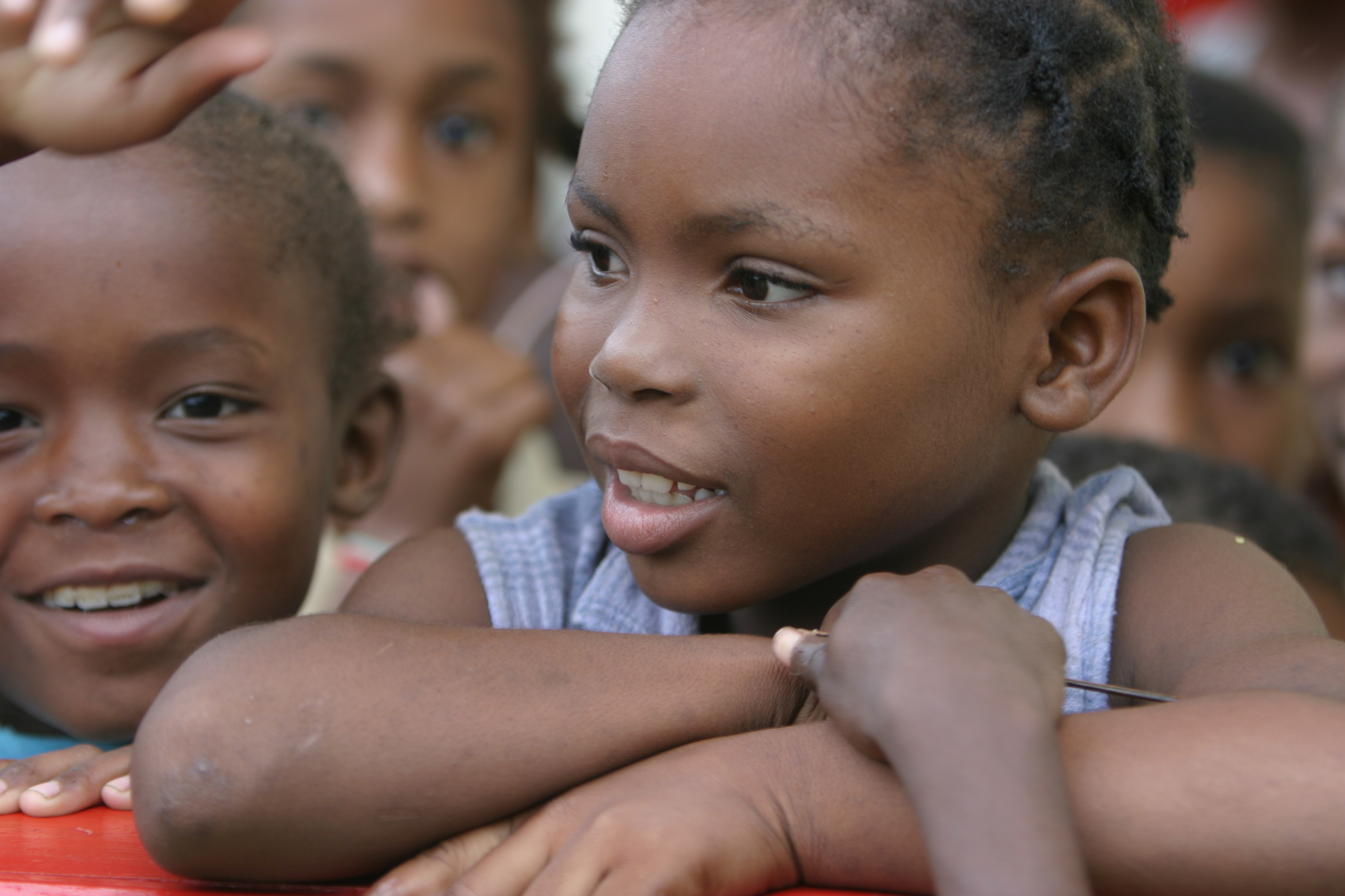 Girl in Sao Tome