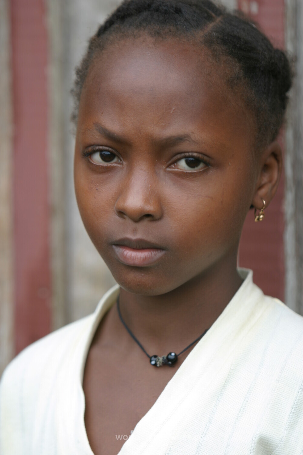 Girl in Sao Tome