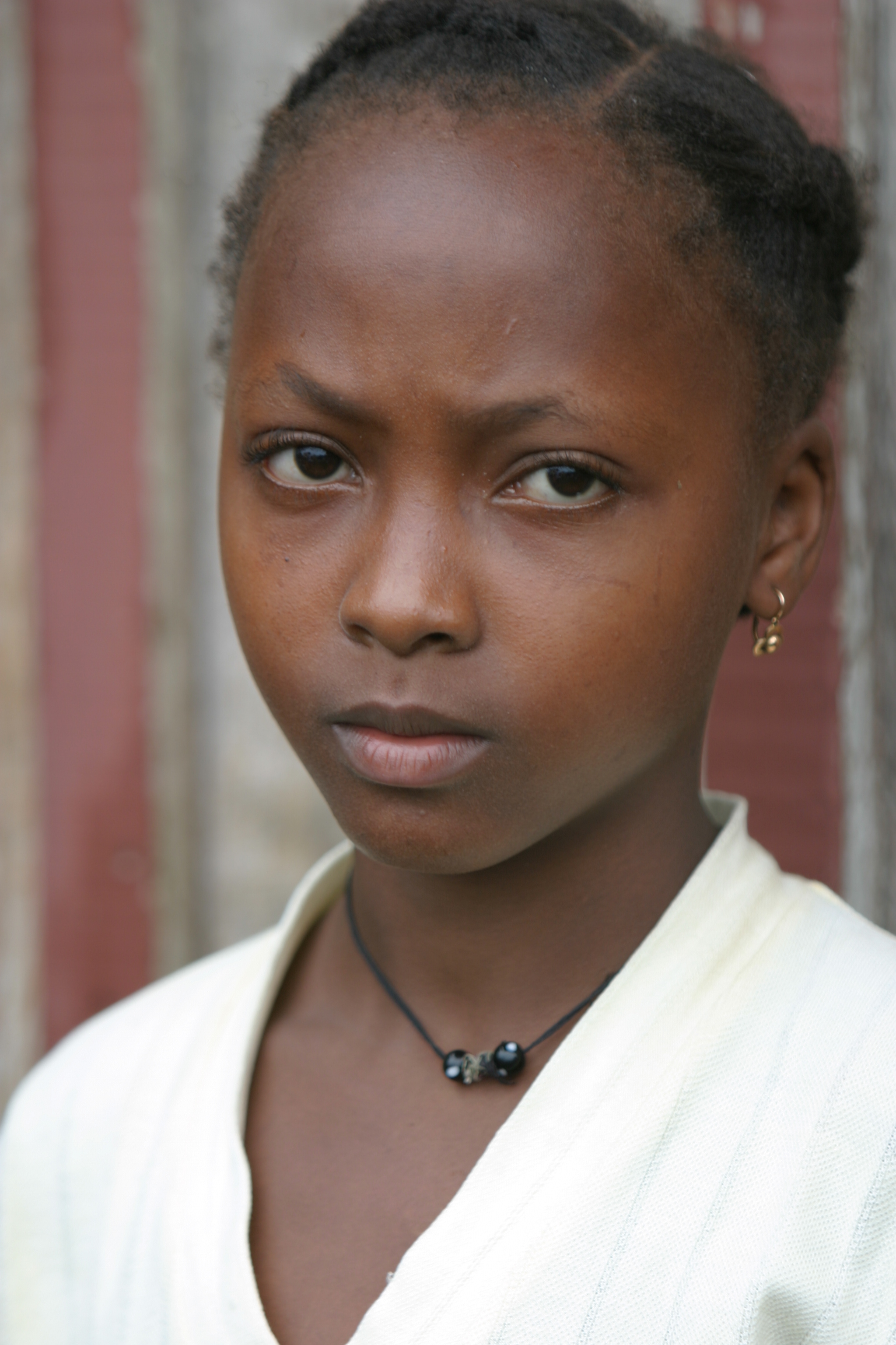 Girl in Sao Tome