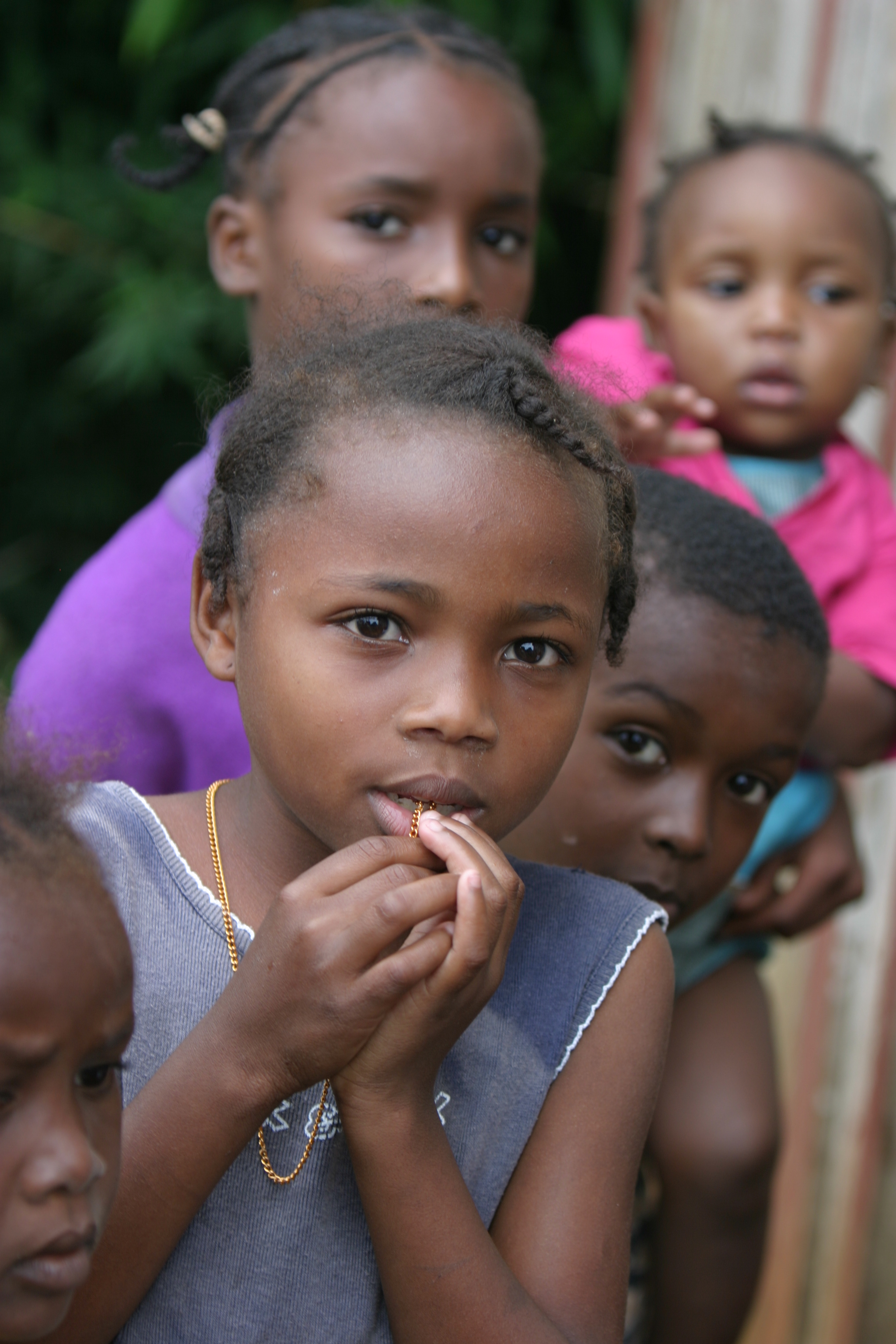 Girl in Sao Tome