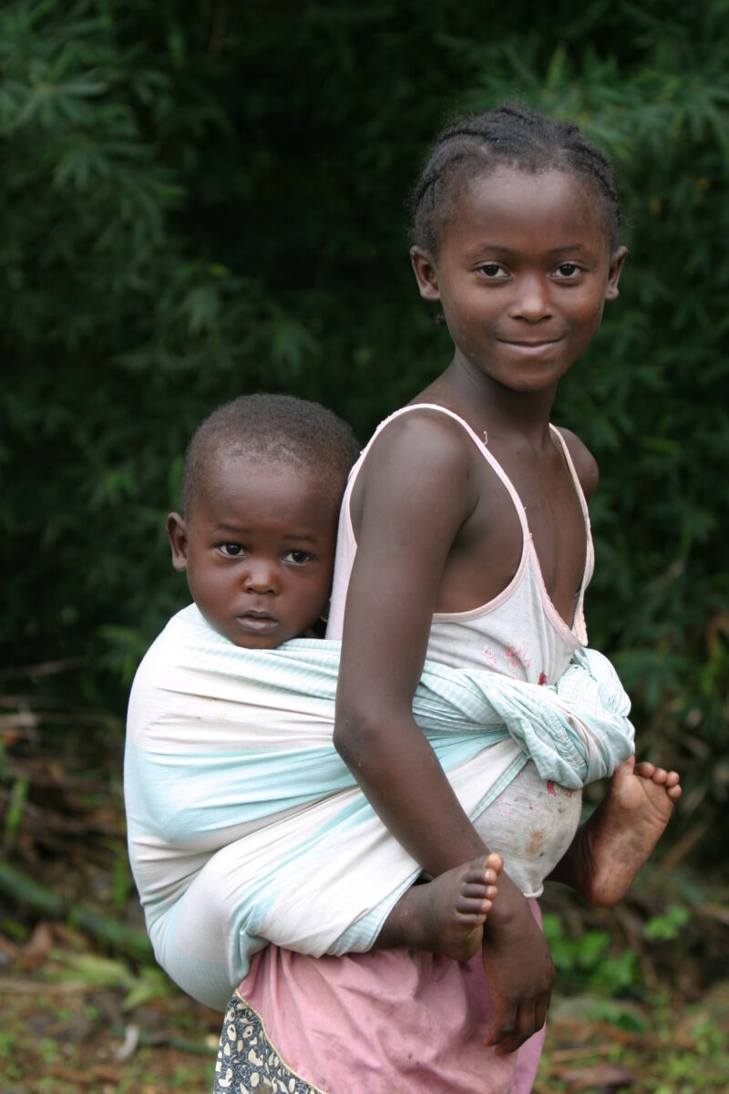 Girl in Sao Tome — Sao Tome, Africa