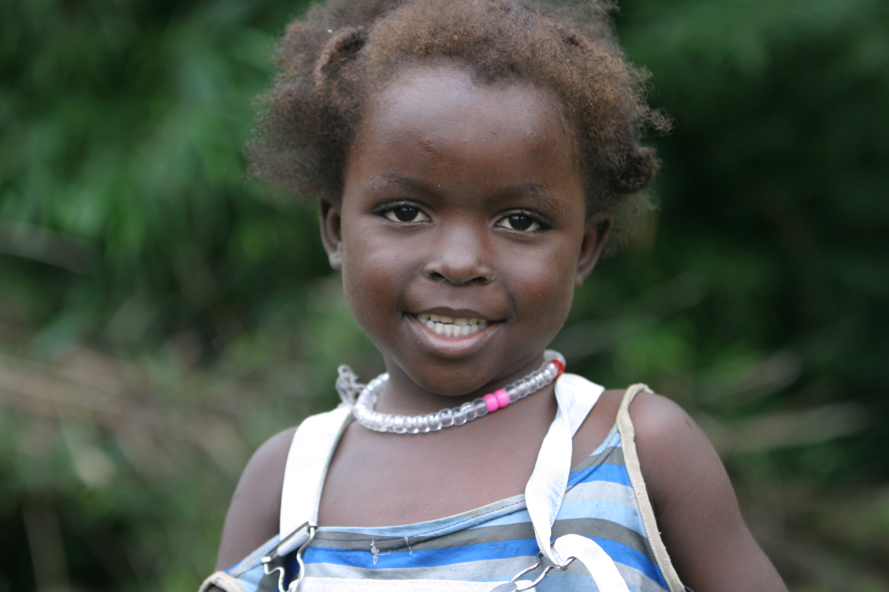 Girl in Sao Tome