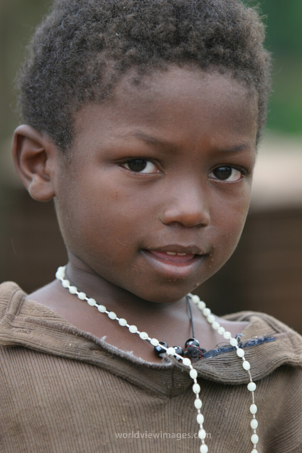 Girl in Sao Tome
