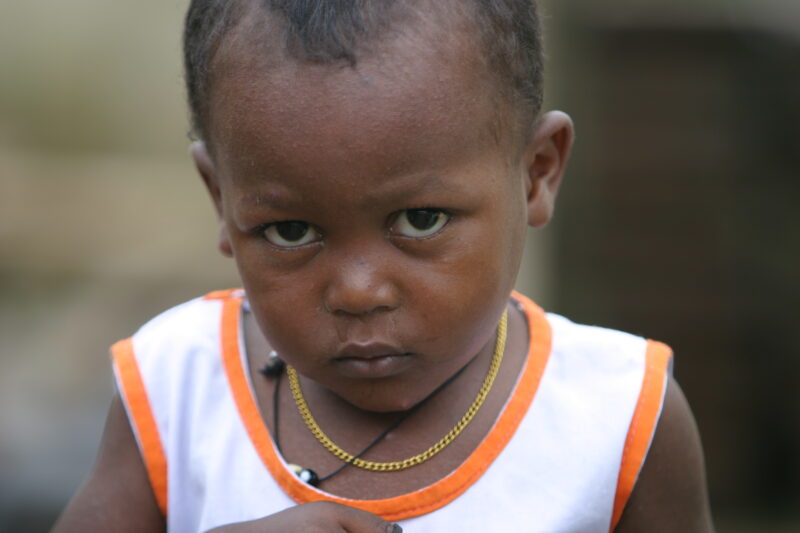 Baby in Sao Tome — Sao Tome, Africa