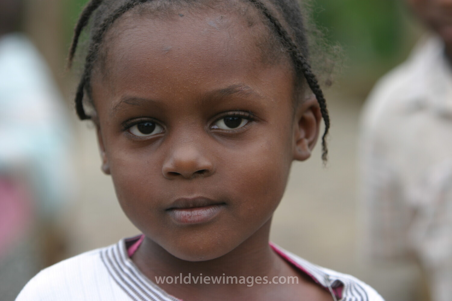 Girl in Sao Tome
