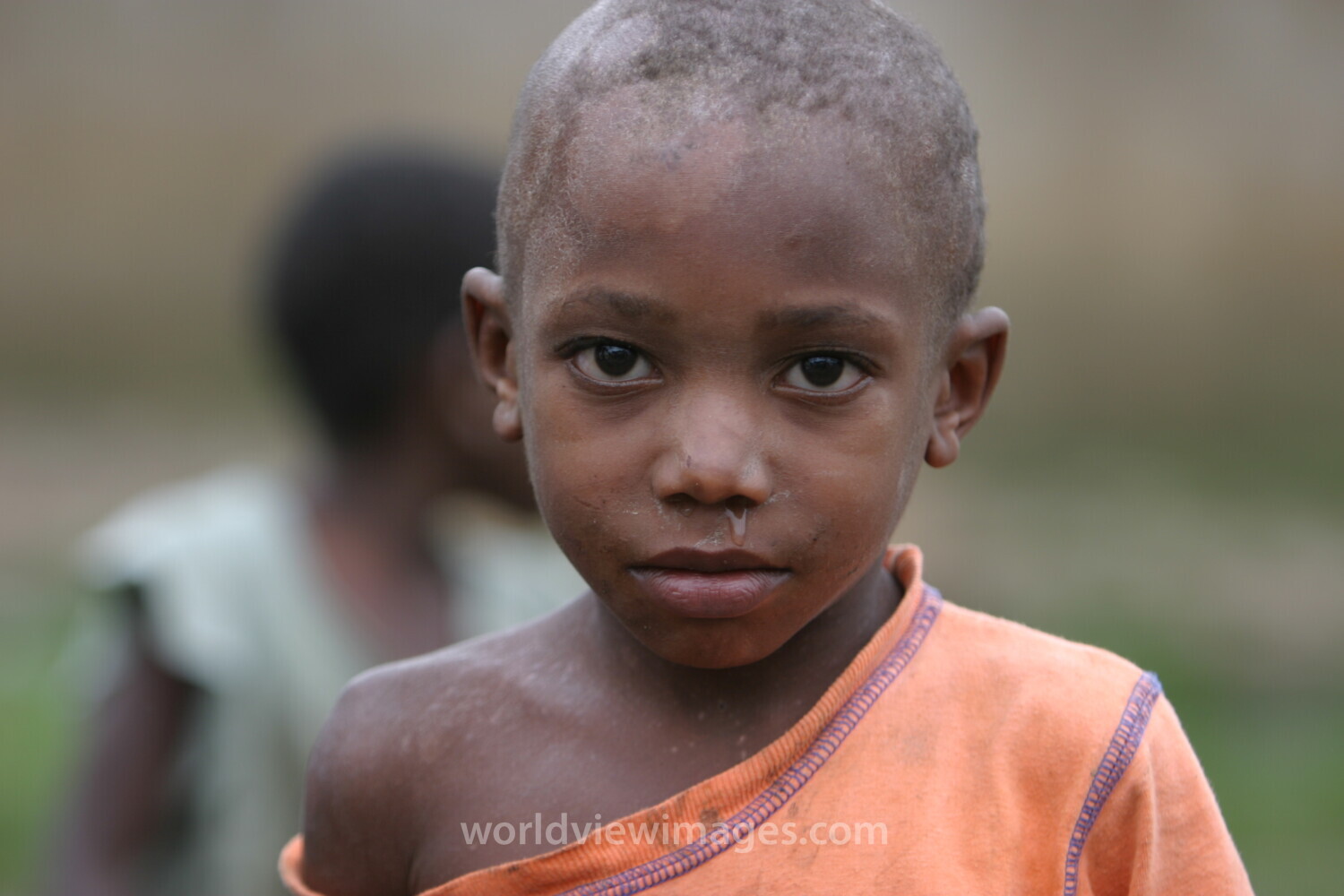 Boy in Sao Tome