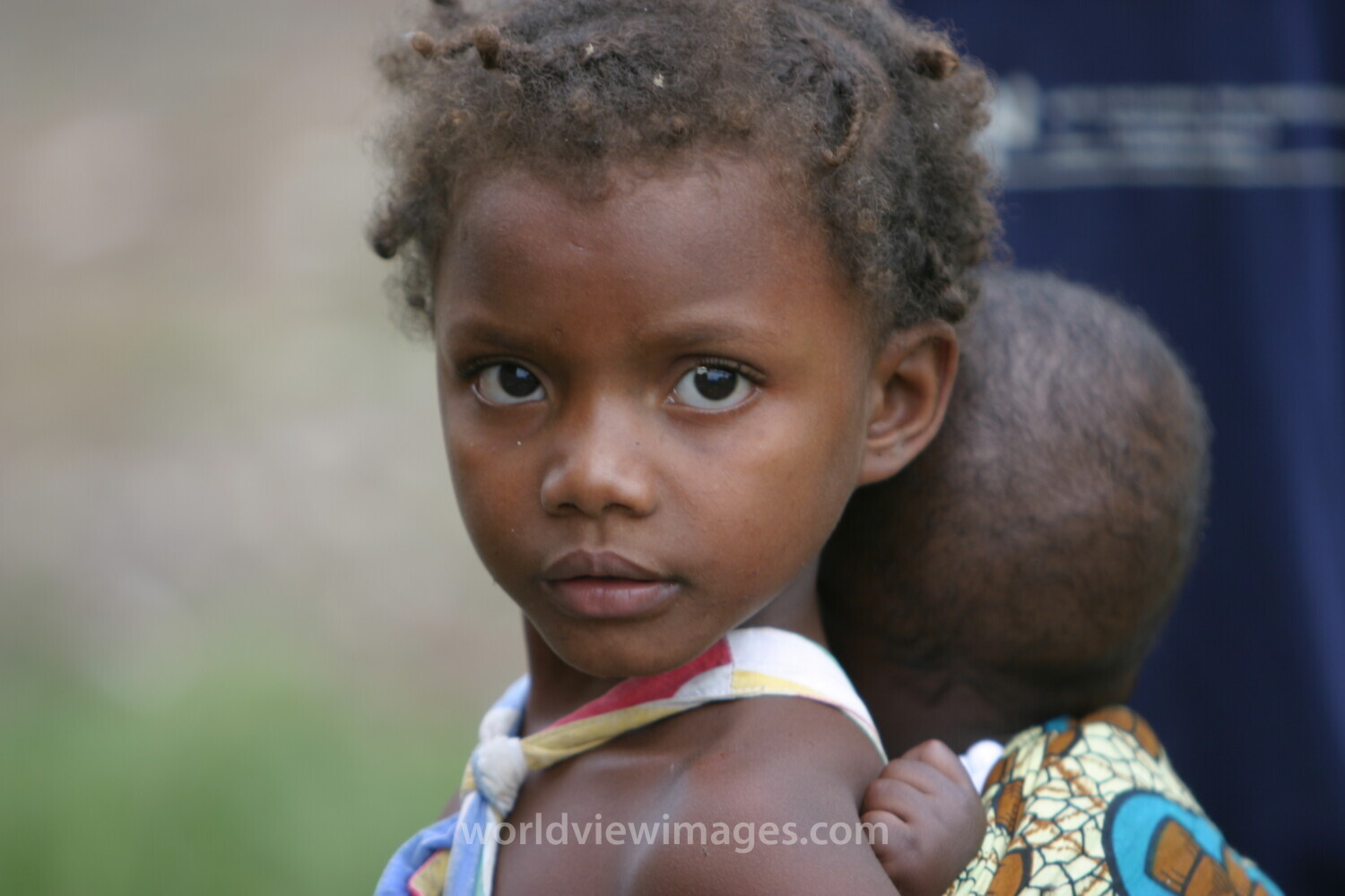 Girl in Sao Tome